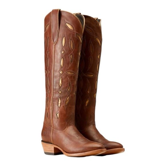 Ariat Shoes - *Firm* Ariat Women's Saylor Stretchfit Western Boot Chic Brown sz 9 New with tag